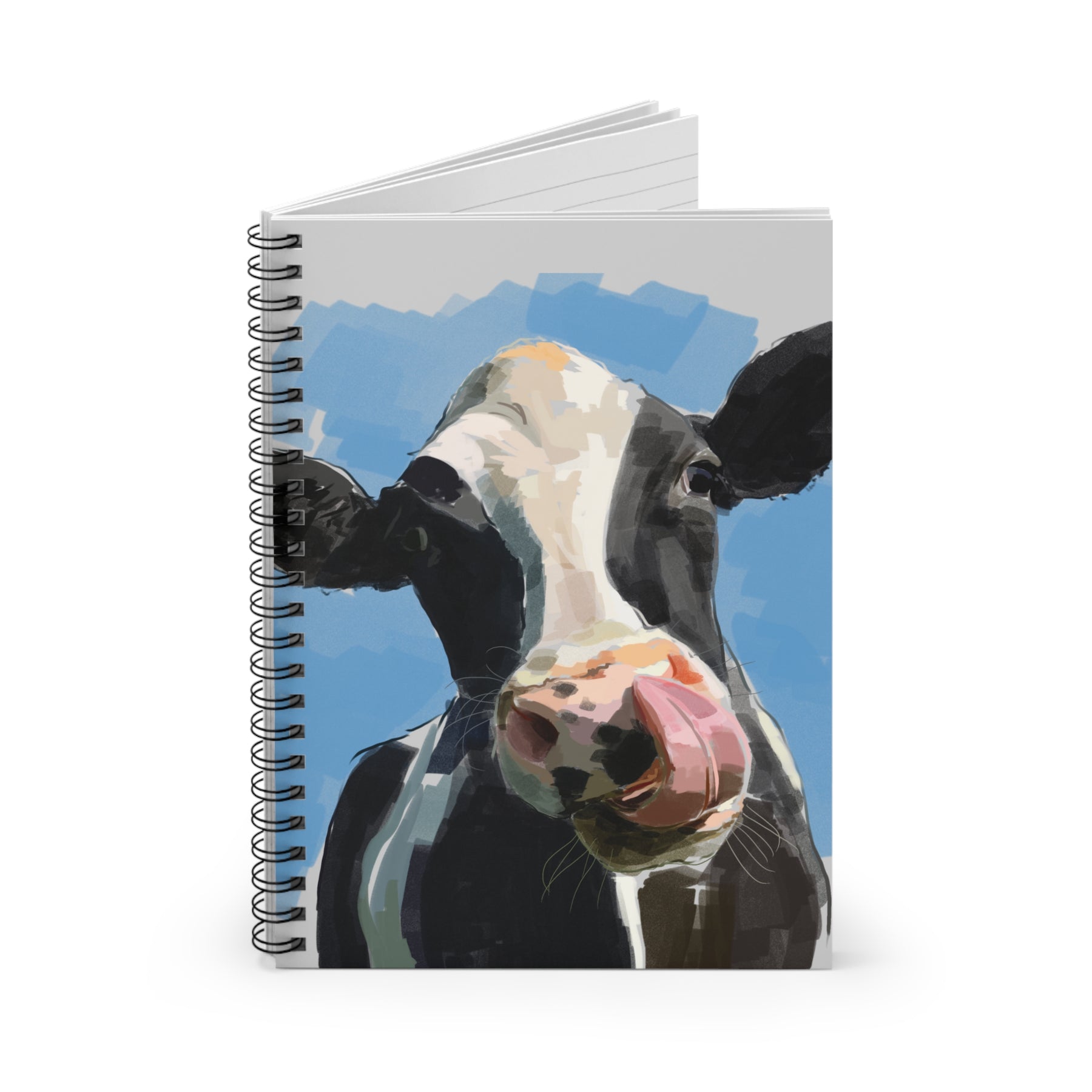 Violet Spiral Notebook