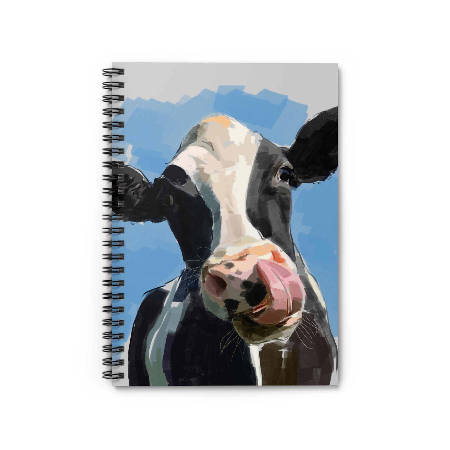 Violet Spiral Notebook