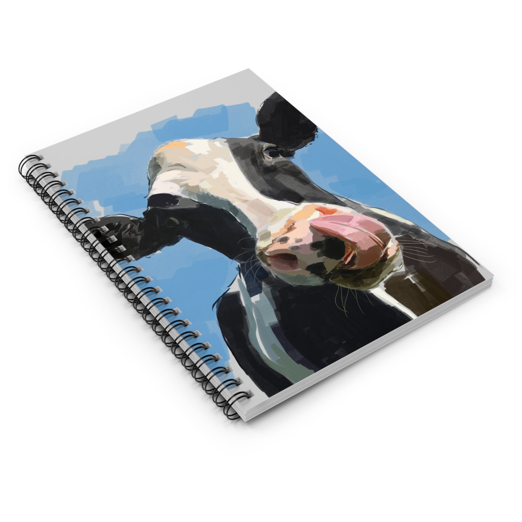 Violet Spiral Notebook