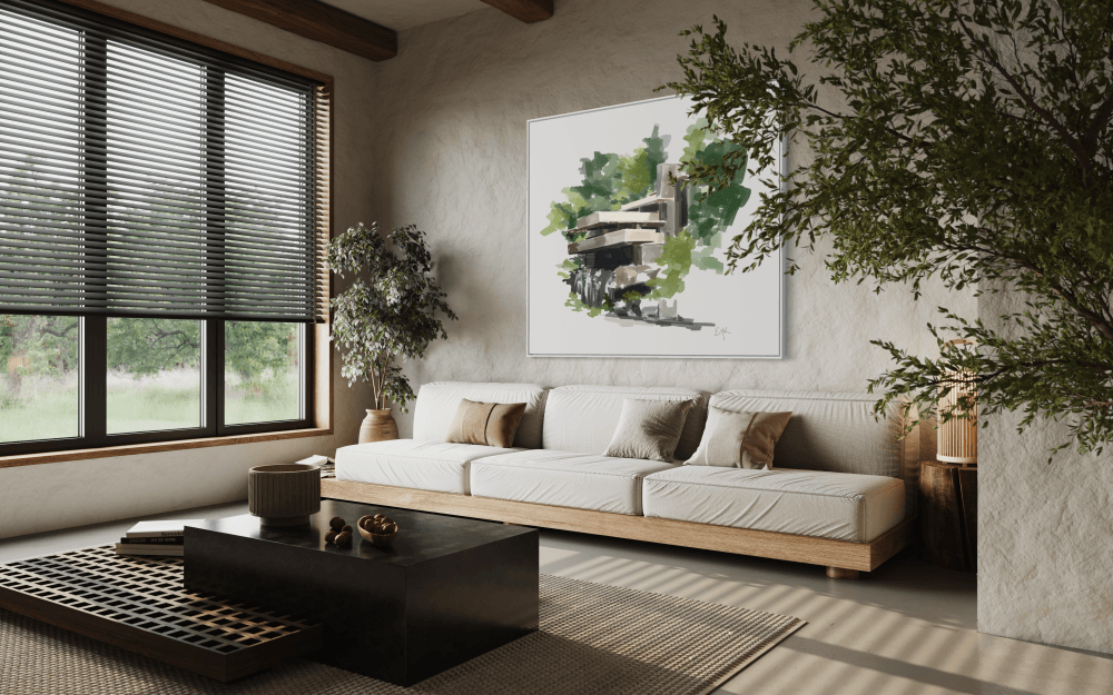 Falling Water - Giclee Print