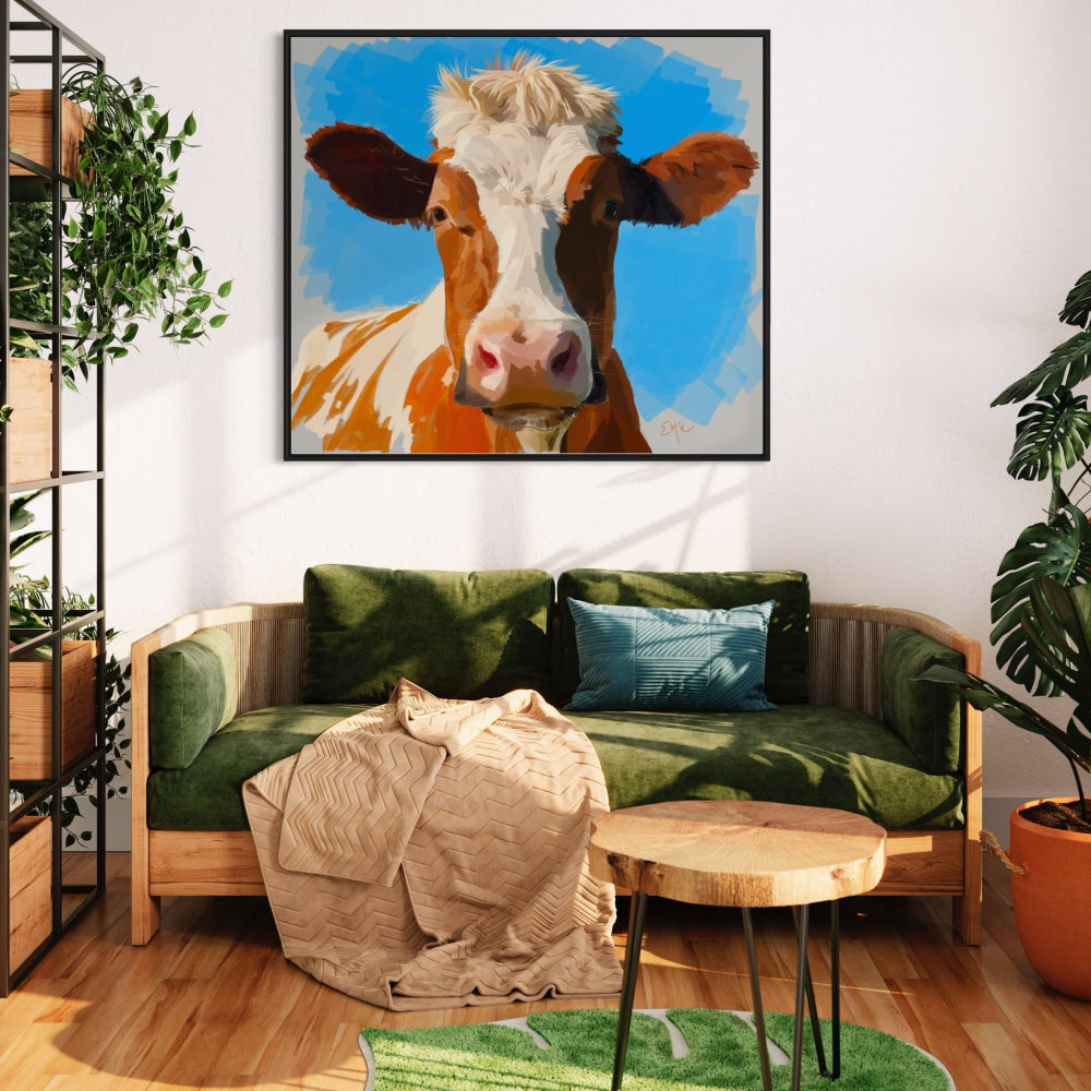 Arnold the Cow - Fine Art Print
