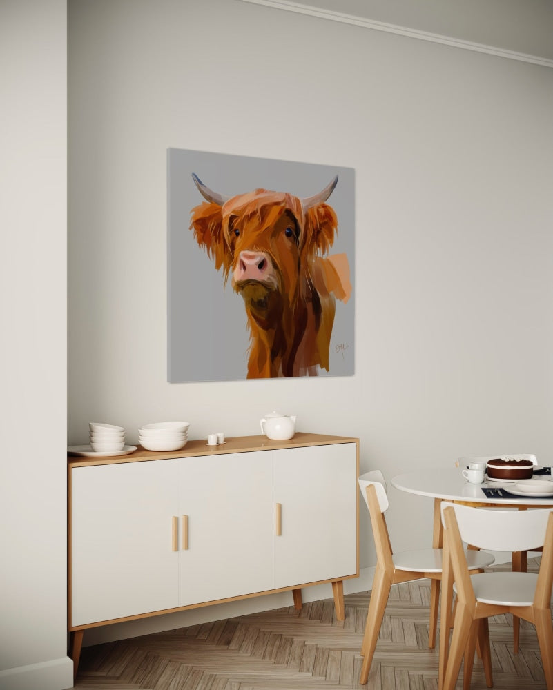 Highland Harry - Canvas Print