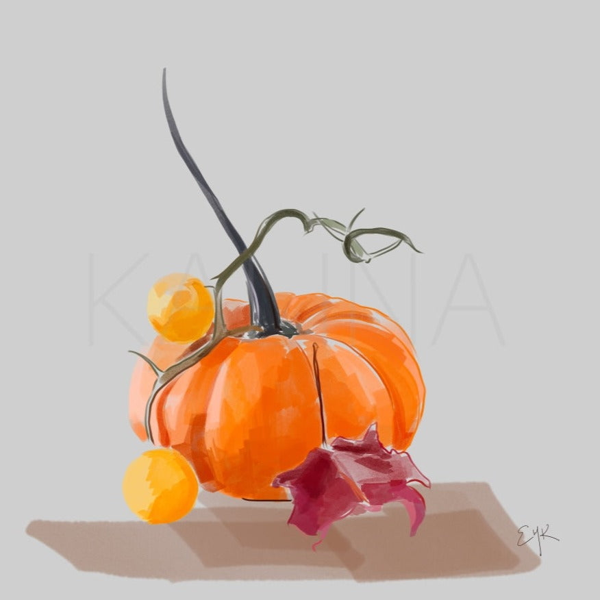Pumpkin Art Print