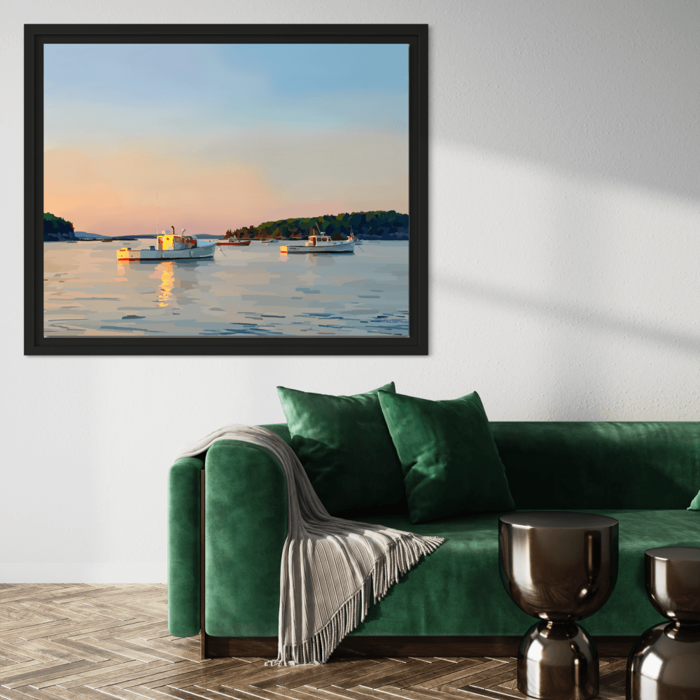 Harmony – Sunset Harbor Fine Art Print