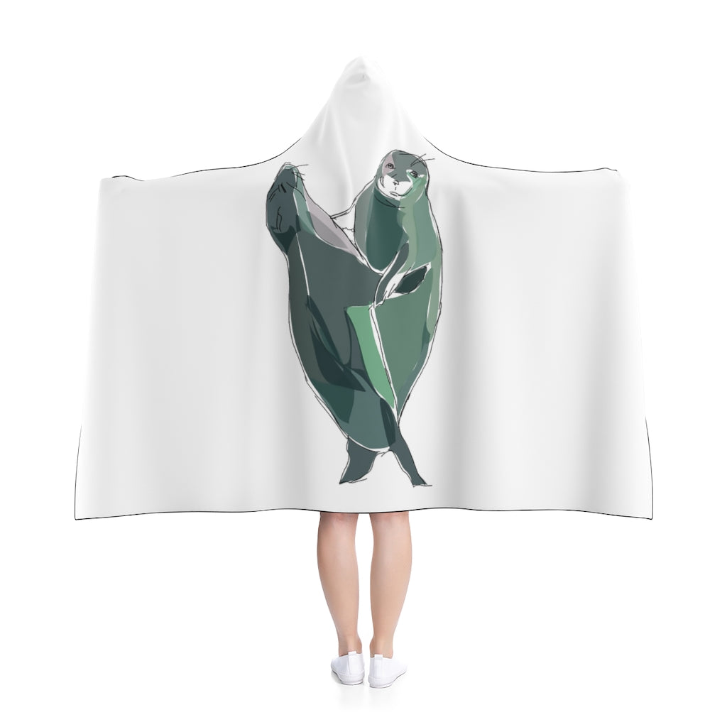 Seals Intertwined - Hooded Blanket