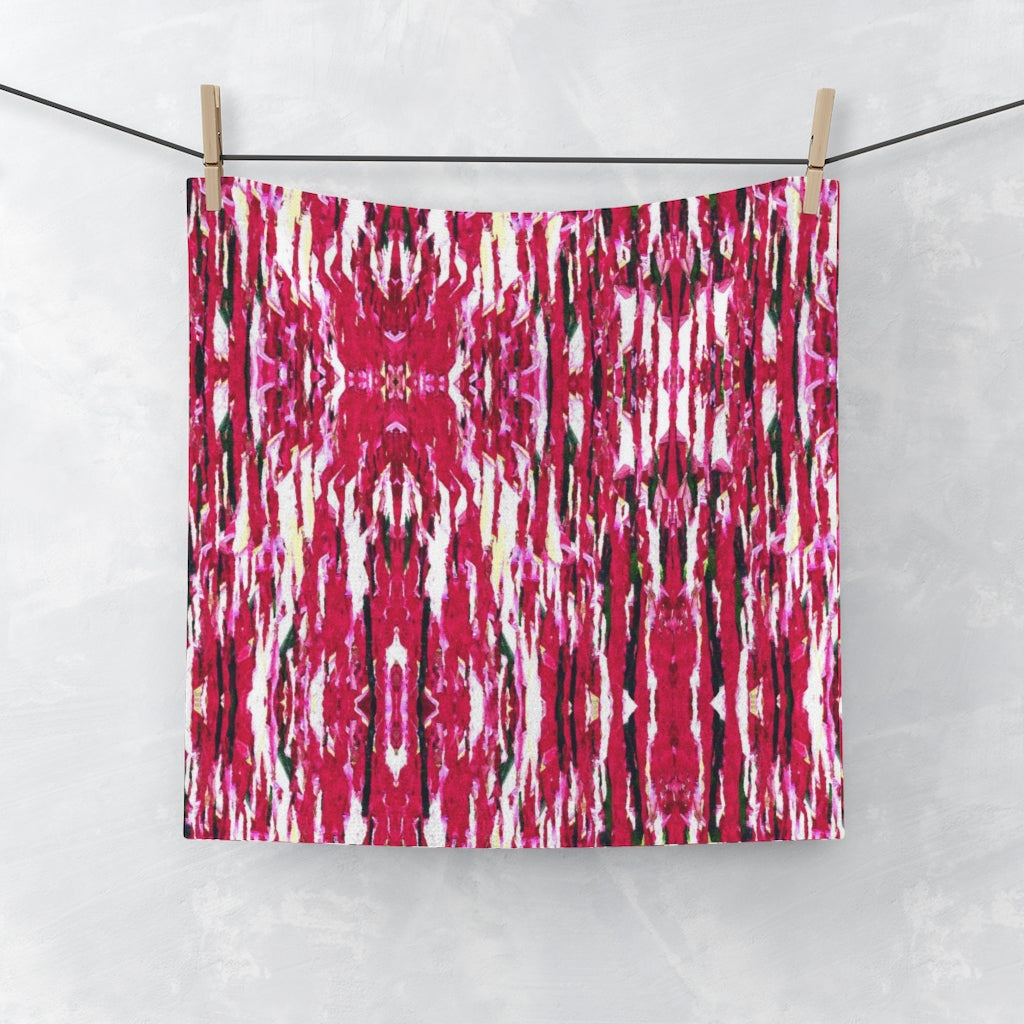 Ruby Face Towel