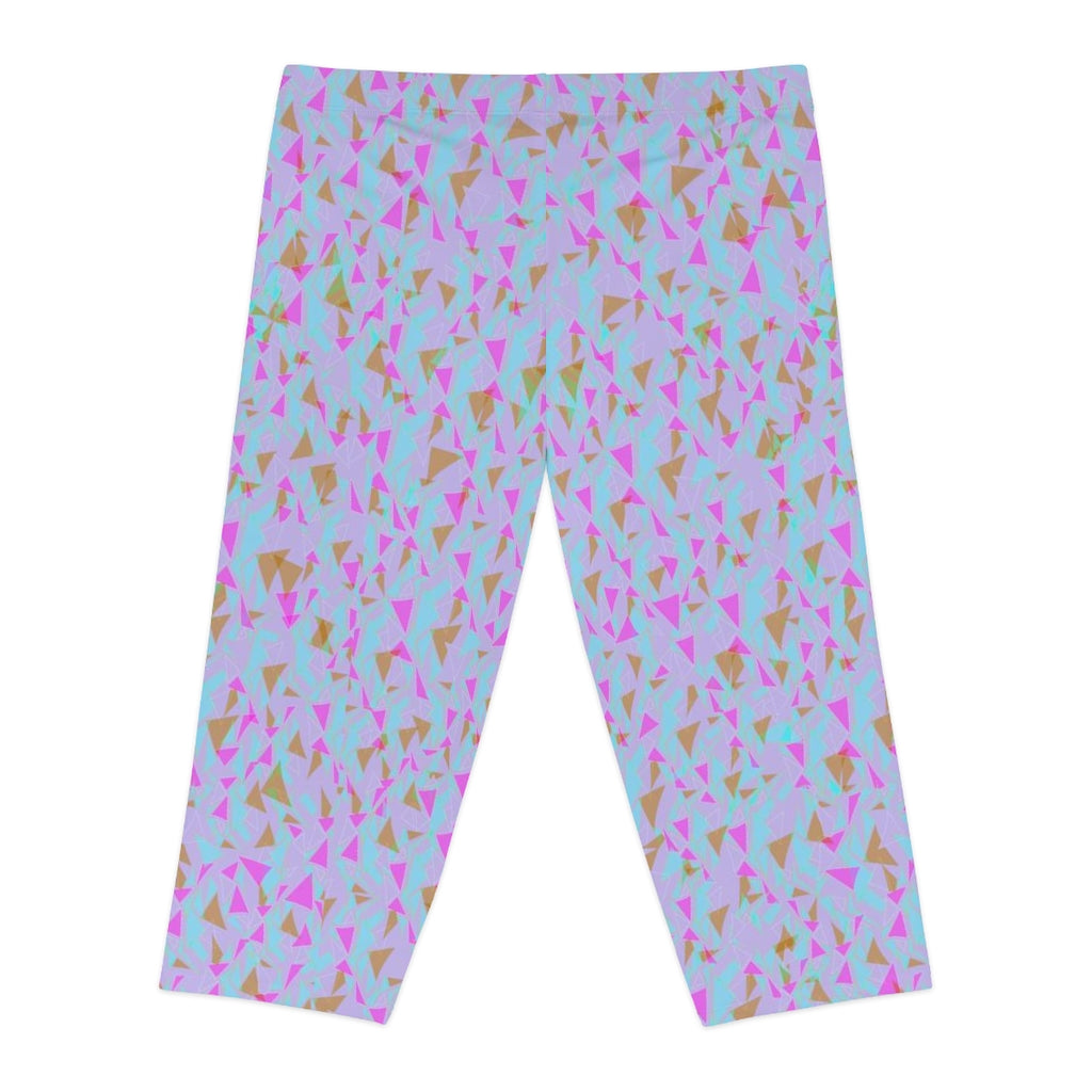 Lilac-G Capri Leggings