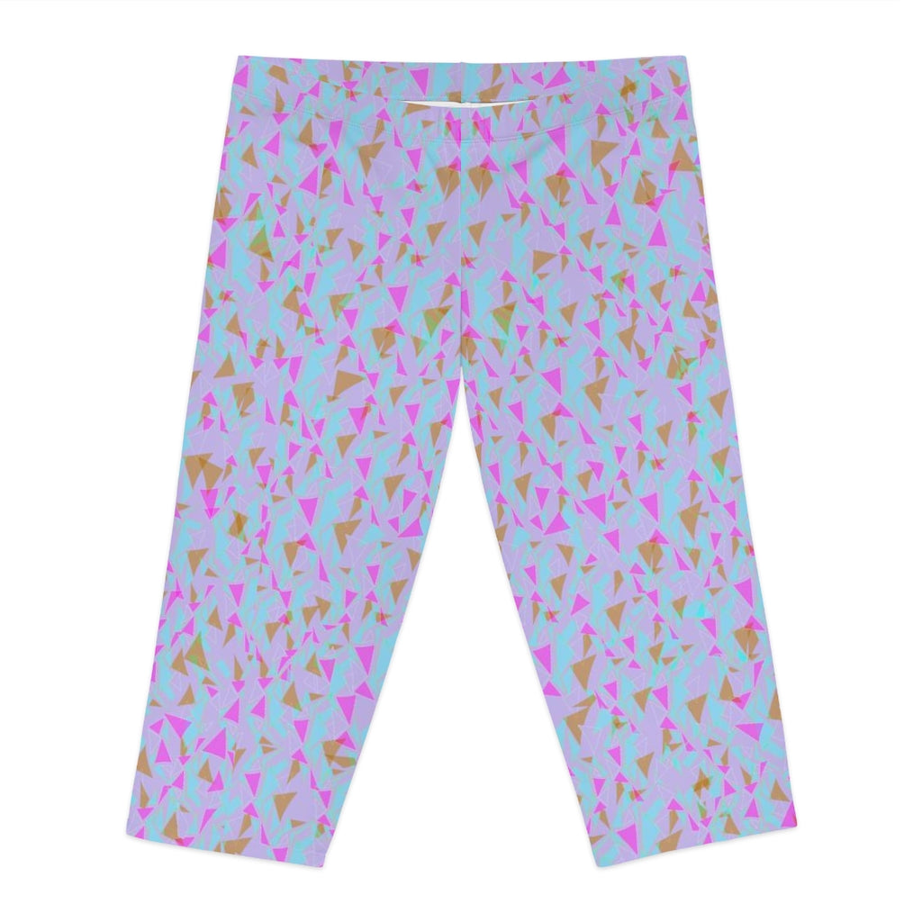 Lilac-G Capri Leggings