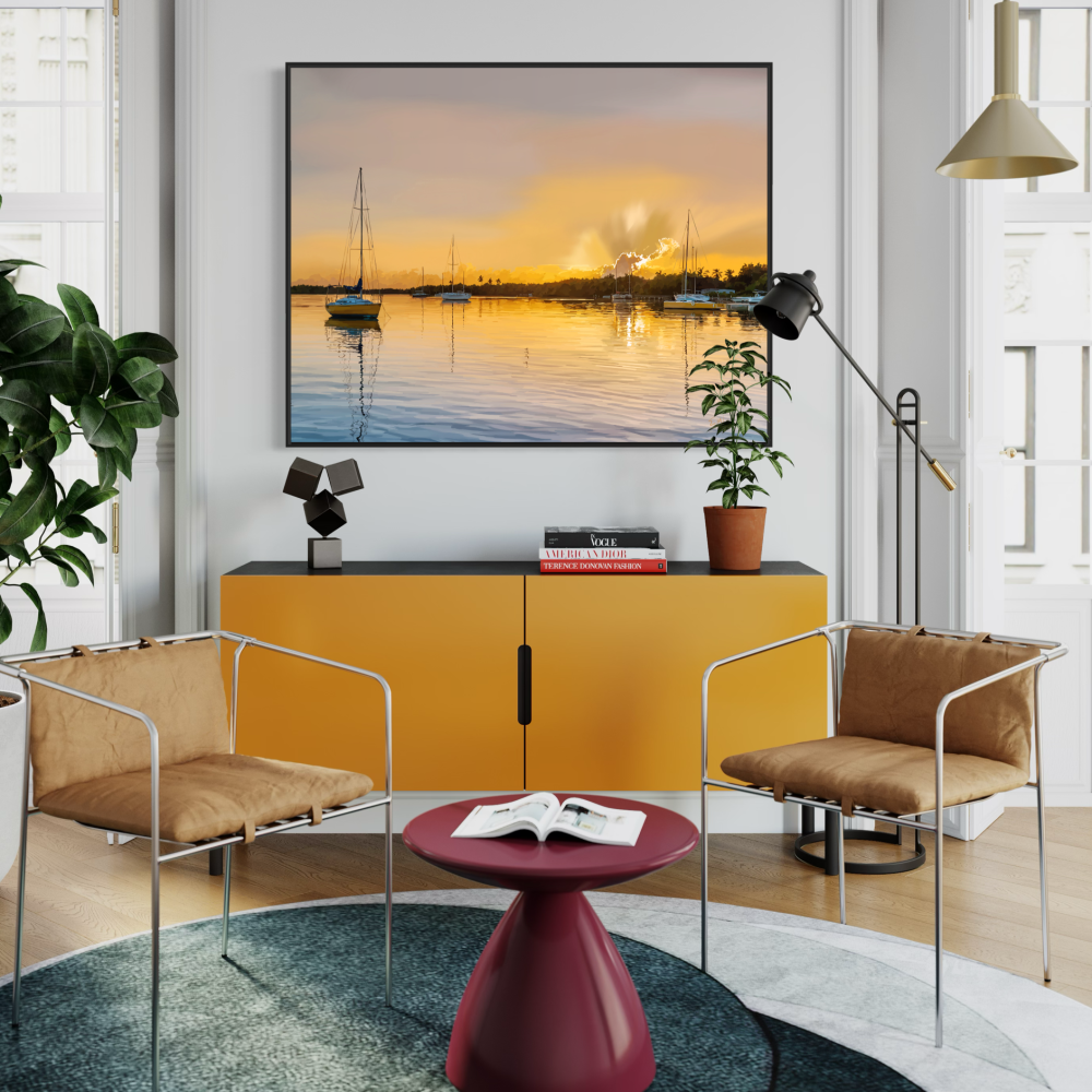 Sunset in Yellow