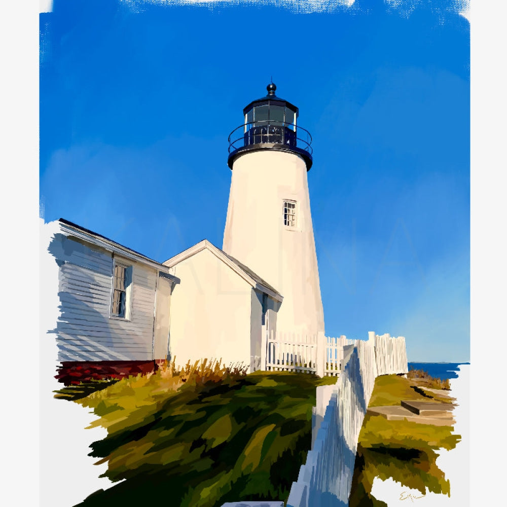Pemaquid Point Lighthouse Canvas