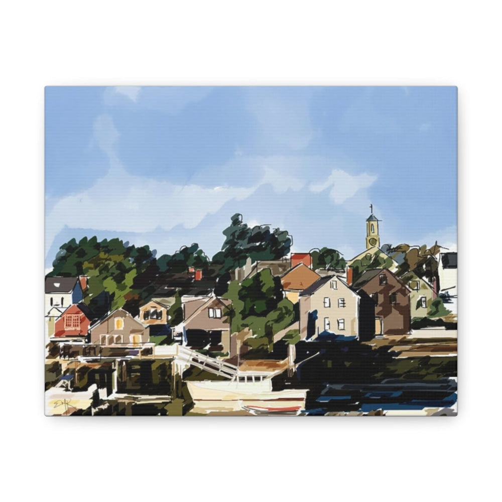 Portsmouth 10 × 8 Canvas