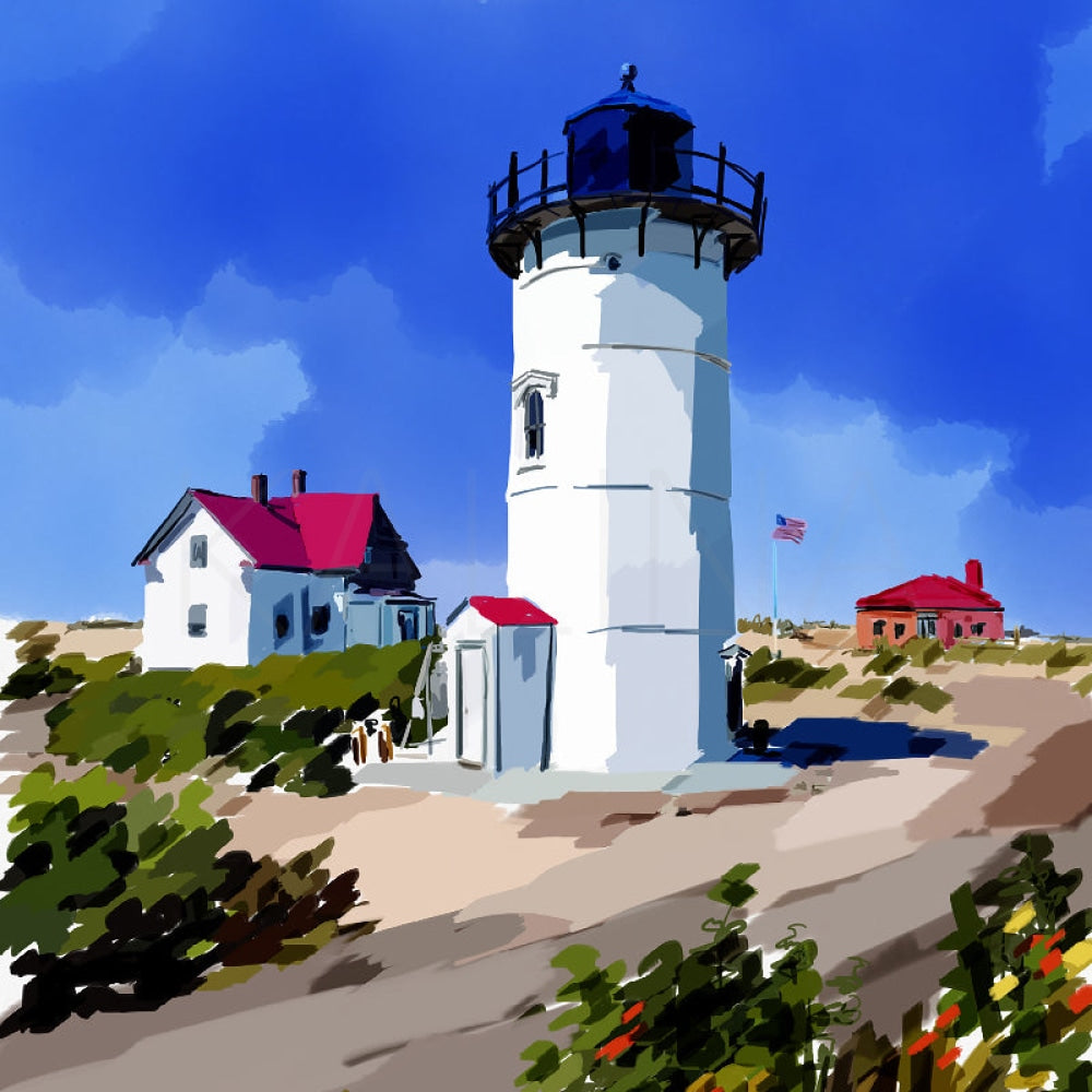 Racepoint Lighthouse Canvas