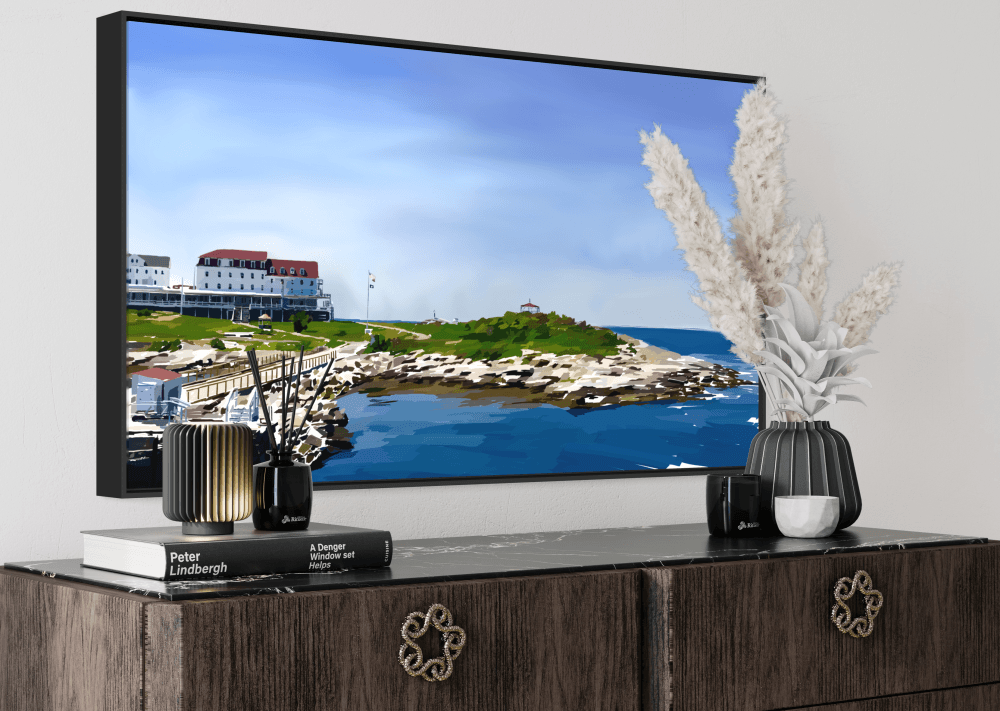 Star Island Ii Canvas