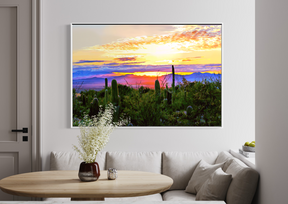 Sunset Desert Canvas