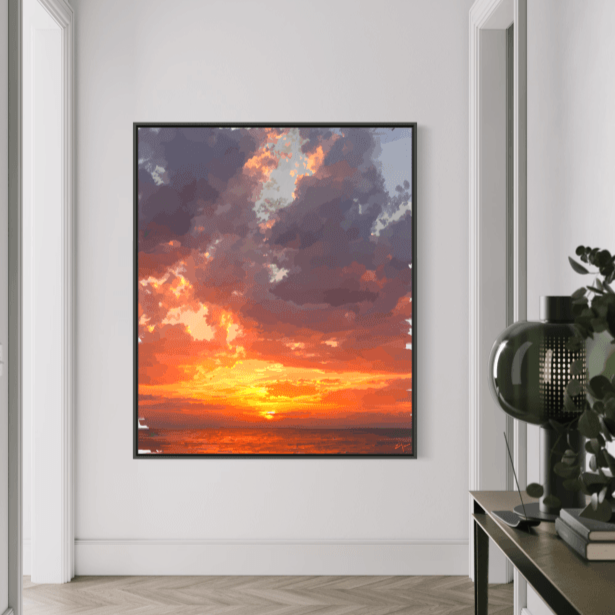 Tramonto Canvas