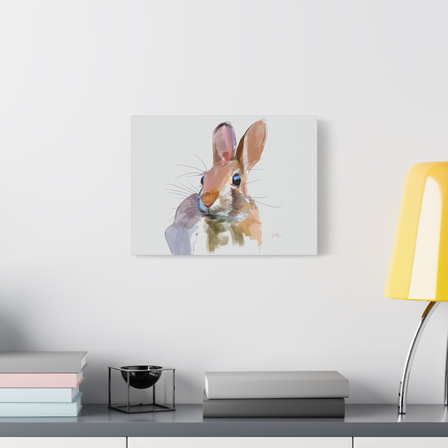 Gerald Floopington the Third Canvas Print — Matte Stretched Wall Art