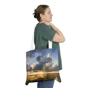 A Break in the Clouds - Seascape Tote Bag