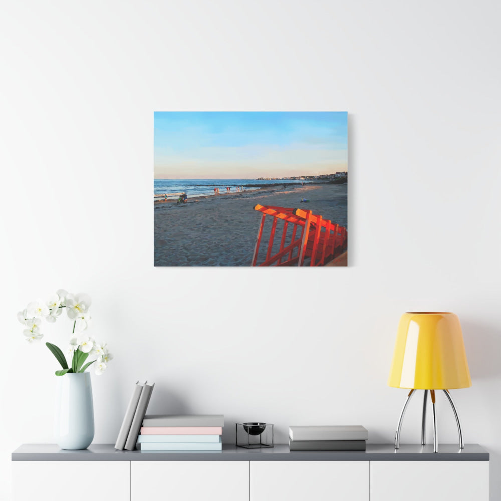 Wallis Sands Beach I — Canvas Wall Print