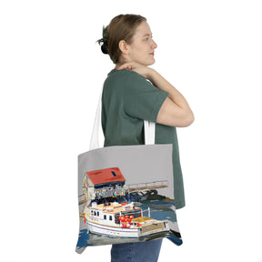 The Lobster Shack I Tote Bag — Maine Coast Art by Emily Kalina