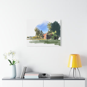The Barn  - Canvas Wall Print