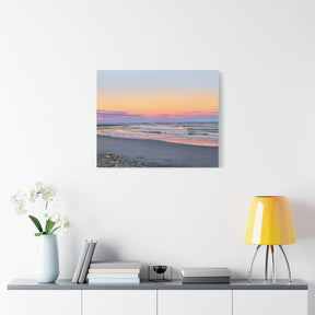 Rye Sunset — Rye Beach NH Sunset Canvas Print | Coastal Wall Art