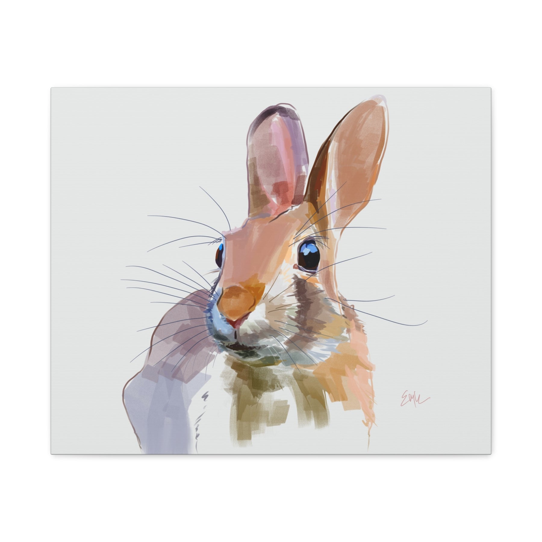 Gerald Floopington the Third Canvas Print — Matte Stretched Wall Art