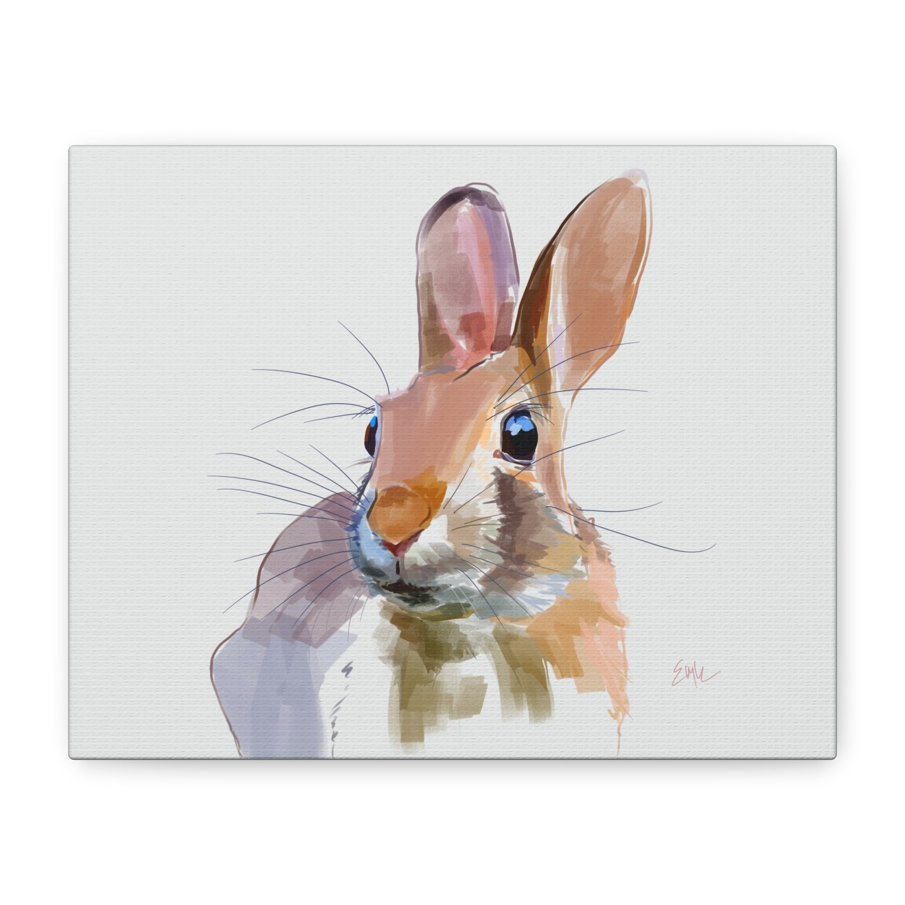 Gerald Floopington the Third Canvas Print — Matte Stretched Wall Art