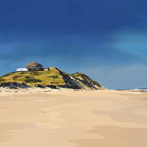 Off Season — Truro Beach Canvas Print | Cape Cod Wall Art