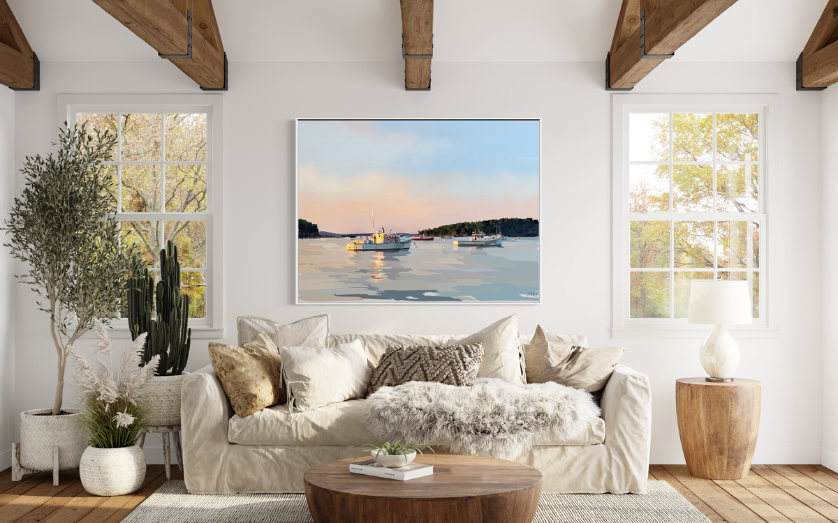 Harmony – Serene New England Seascape Fine Art Print | Emily Kalina