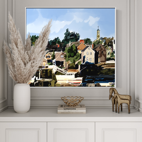 Portsmouth, NH – Historic District Canvas Print | Emily Kalina