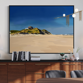 Off Season — Truro Beach Canvas Print | Cape Cod Wall Art