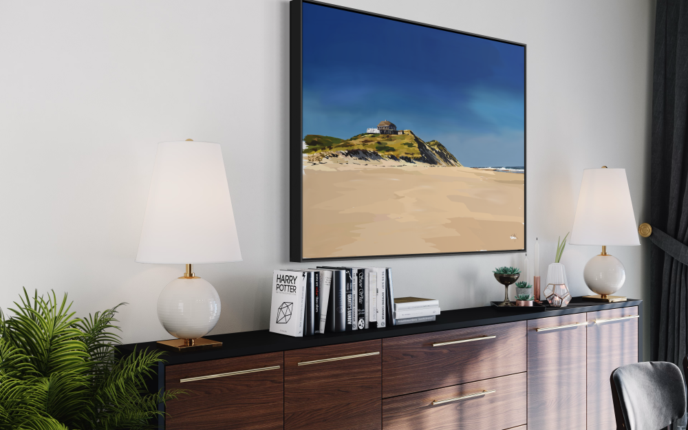 Off Season — Truro Beach Canvas Print | Cape Cod Wall Art