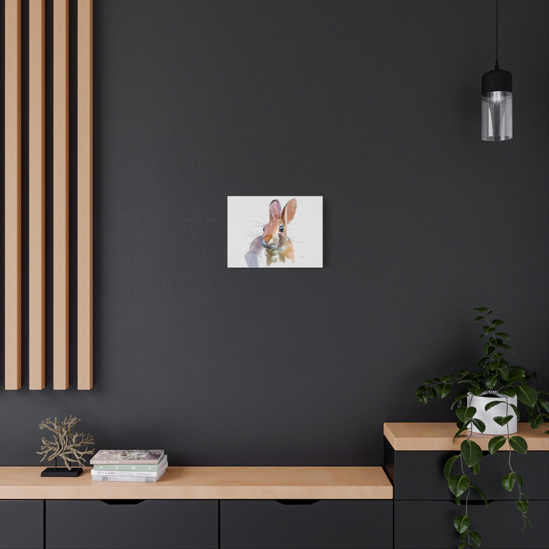 Gerald Floopington the Third Canvas Print — Matte Stretched Wall Art