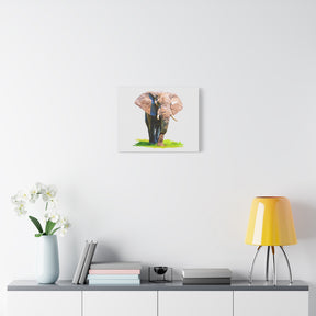 Elephant Canvas Print — Matte Stretched Wall Art