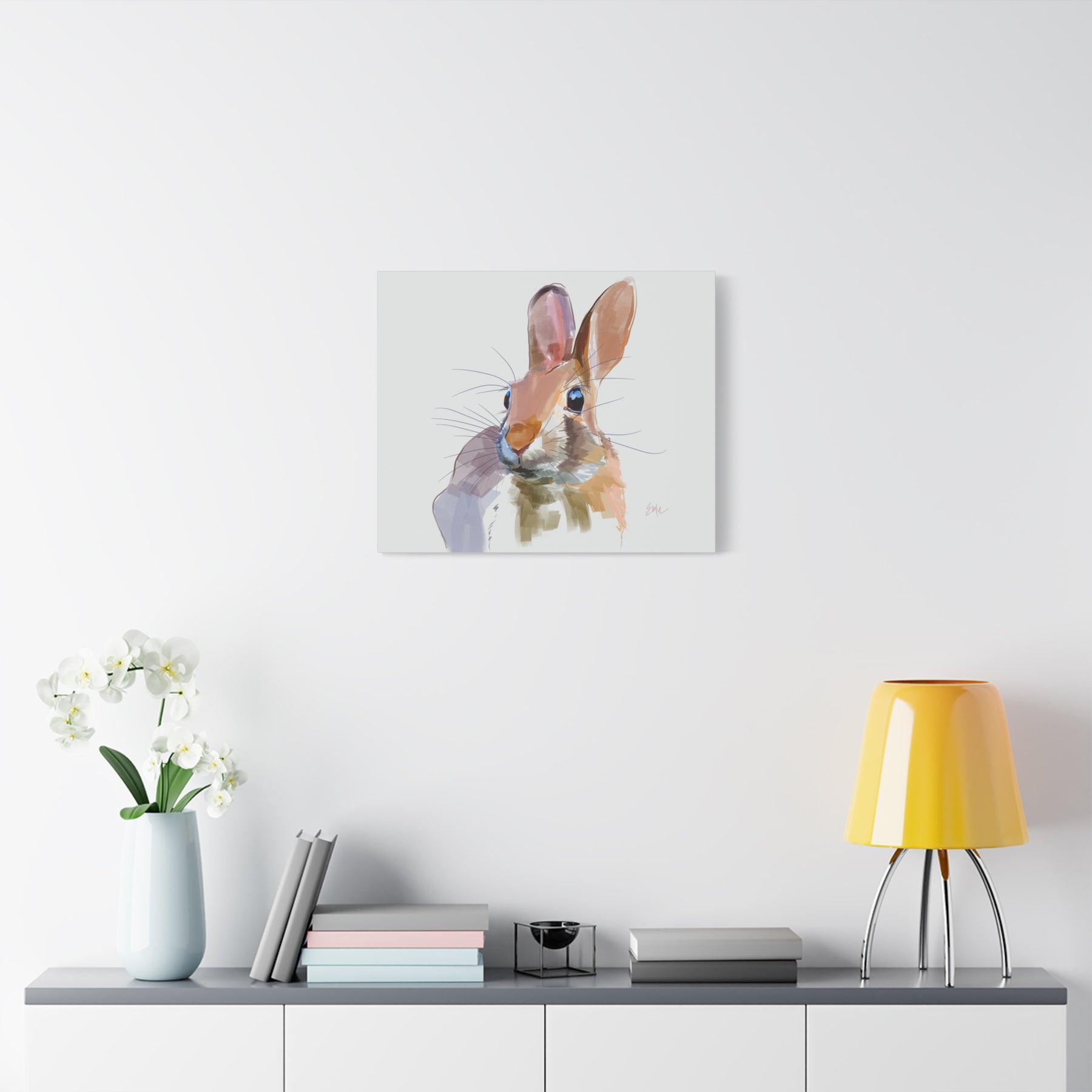 Gerald Floopington the Third Canvas Print — Matte Stretched Wall Art