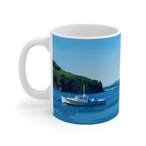 Tranquility Mug — Maine Coastal Art by Emily Kalina