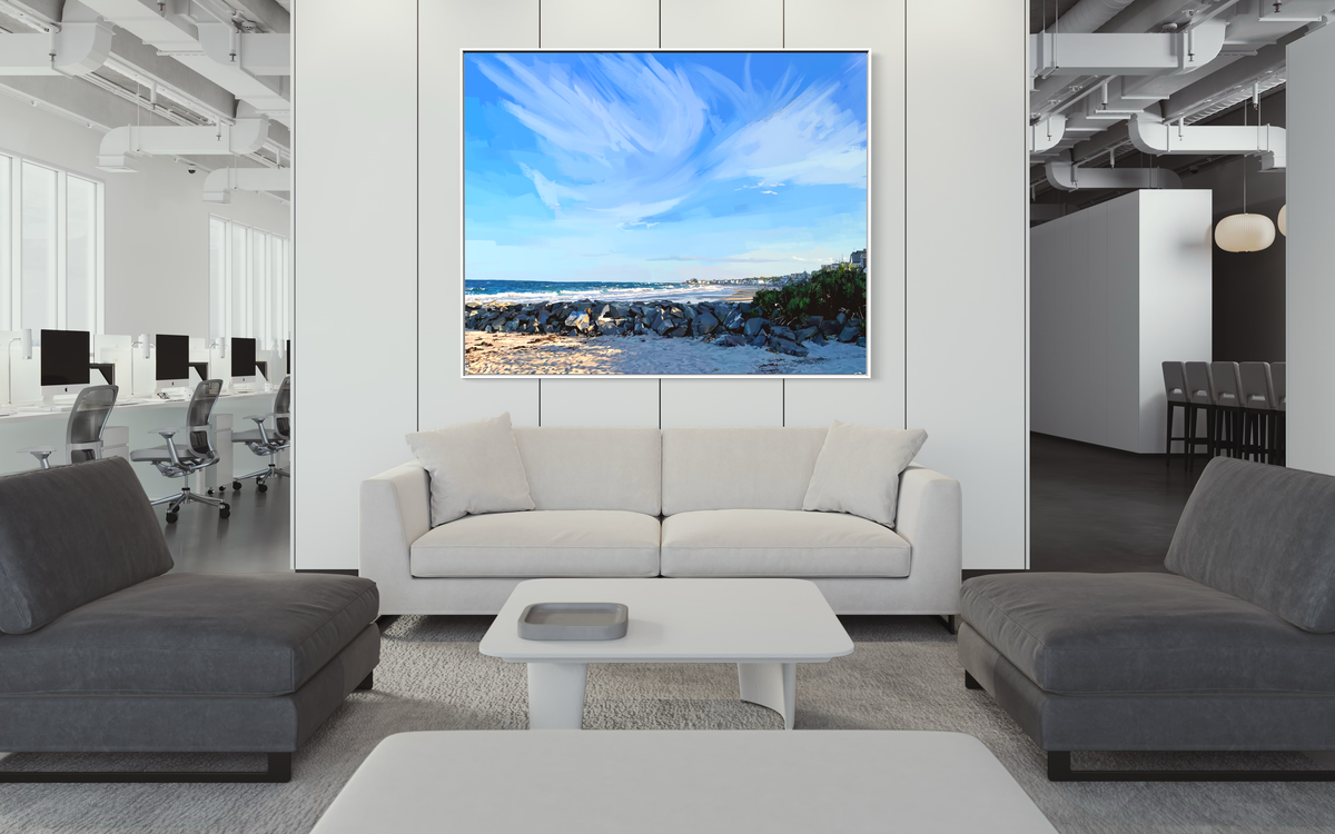 Wallis Sands II - Seacoast Beach Canvas Wall Print