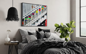 Buoys I – Coastal Staircase Canvas Print | Emily Kalina