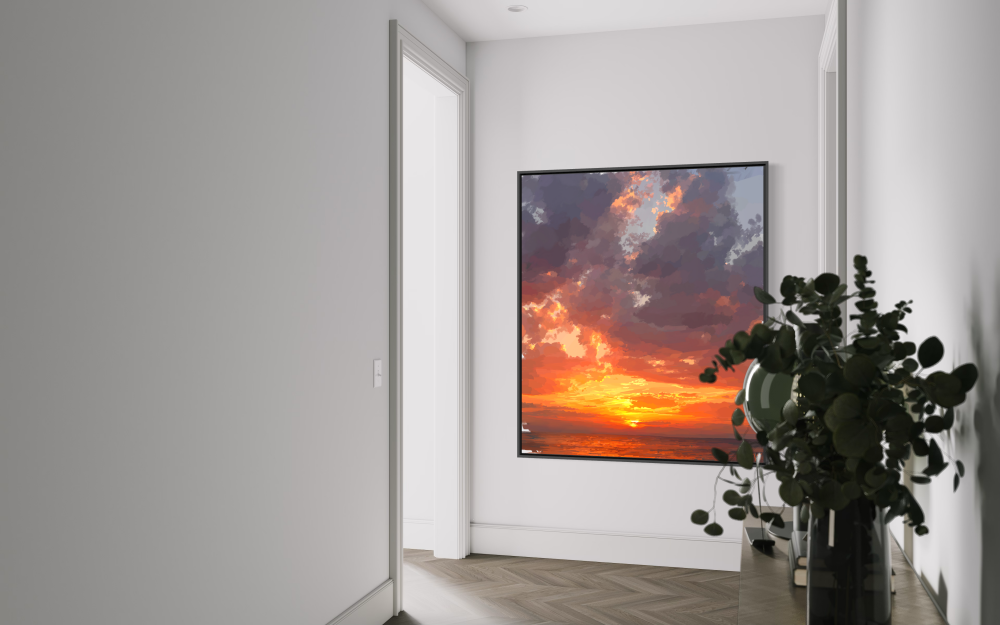 Coastal Sunset – Seacoast Canvas Print | Emily Kalina