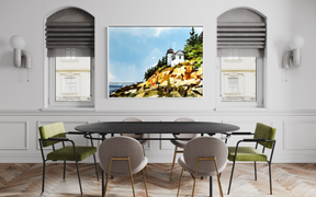 Bass Harbor Lighthouse Canvas Print - Acadia National Park Maine