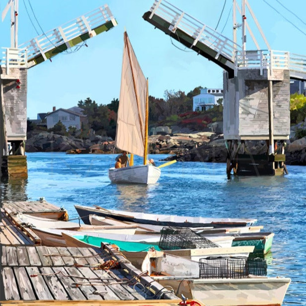 Perkins Cove - Giclee Print