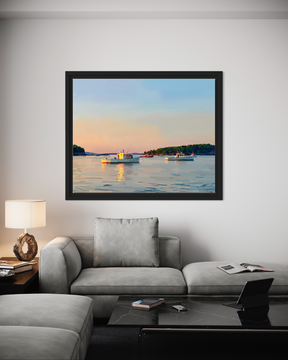 Harmony – Serene New England Seascape Fine Art Print | Emily Kalina
