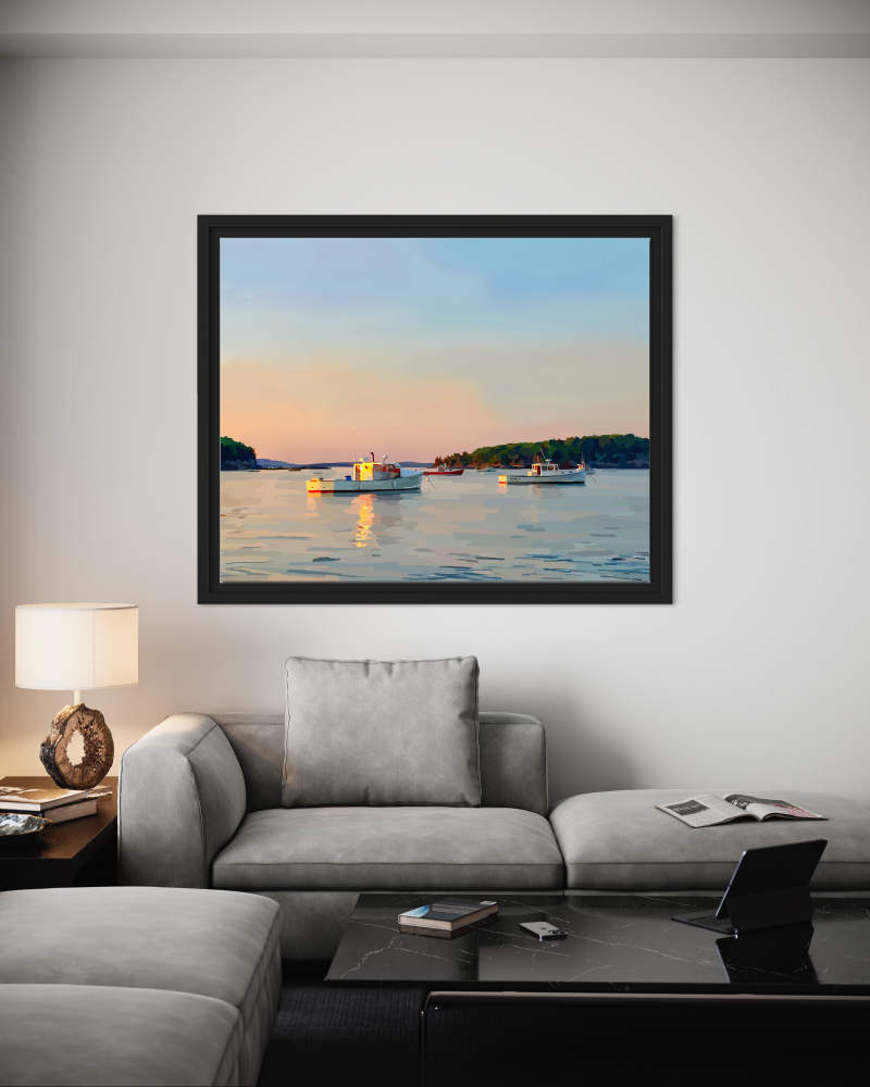 Harmony – Serene New England Seascape Fine Art Print | Emily Kalina