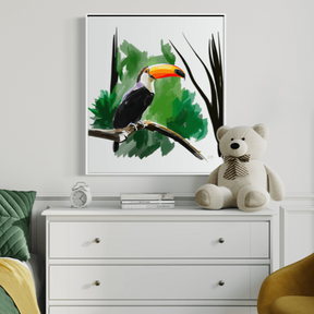 Bartholomew The Toucan Canvas