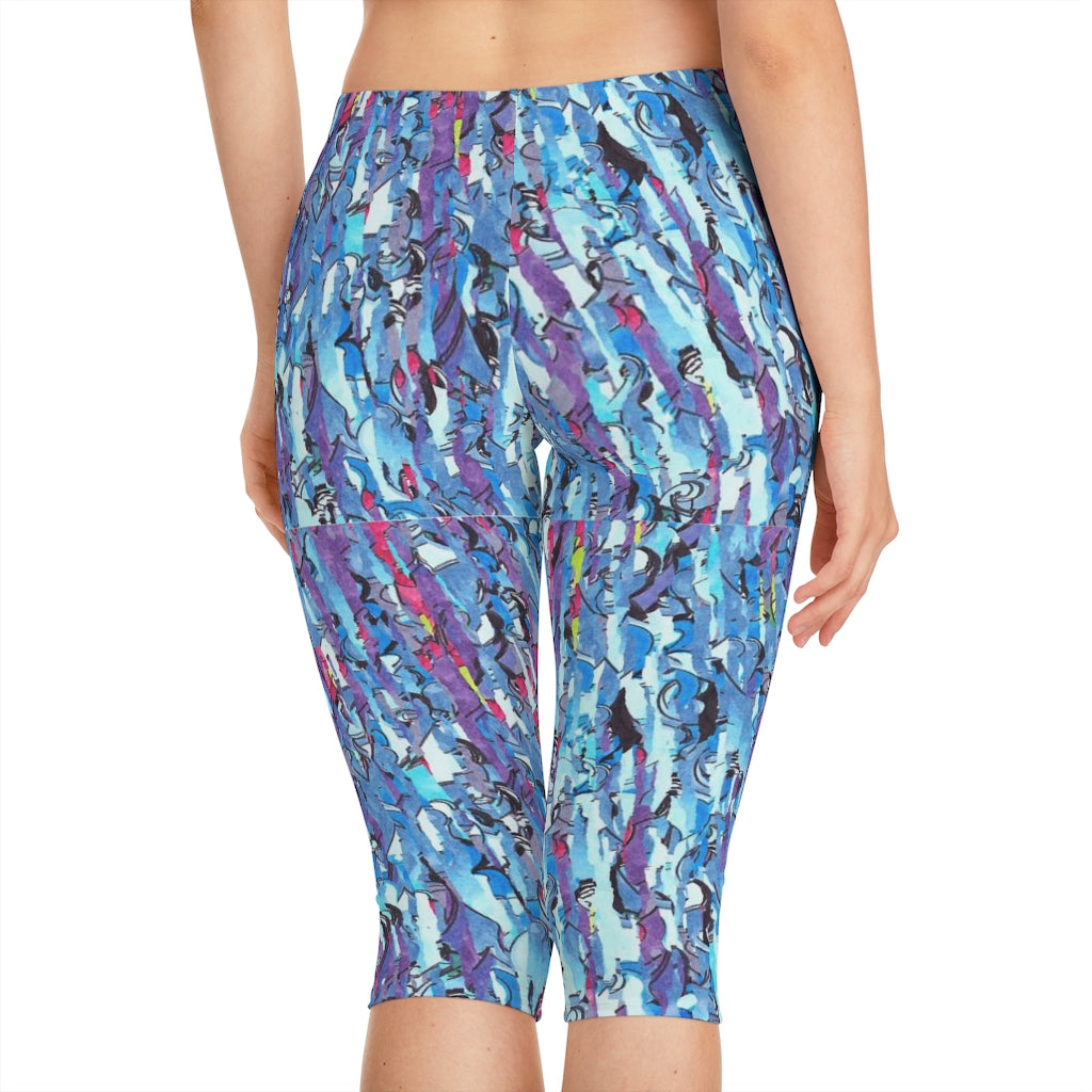 Schetsen Capri Leggings