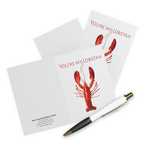 You're My Lobstah - Greeting Cards (5 pack)