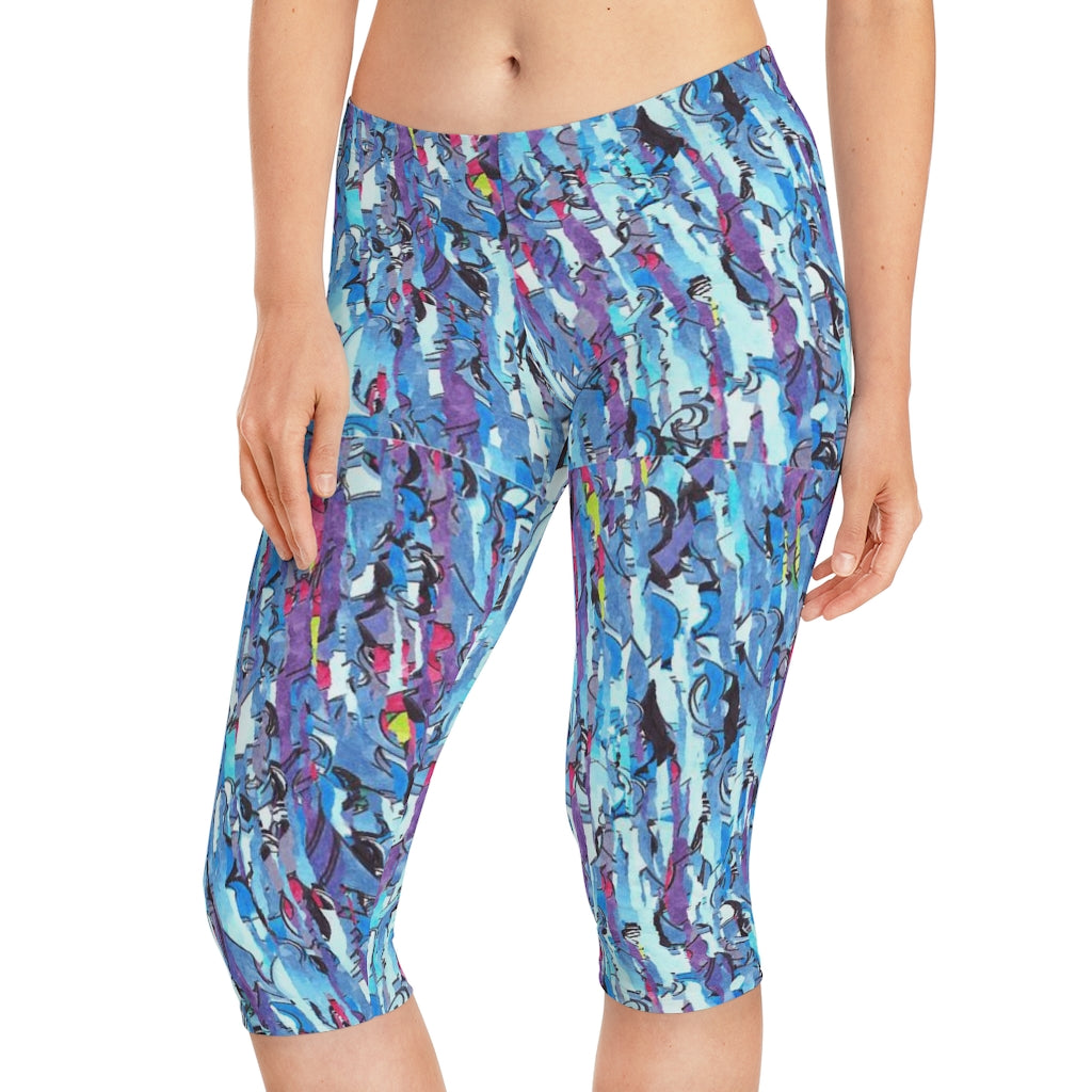 Schetsen Capri Leggings