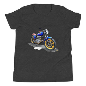 Motorcycle T-Shirt Dark Grey Heather / S