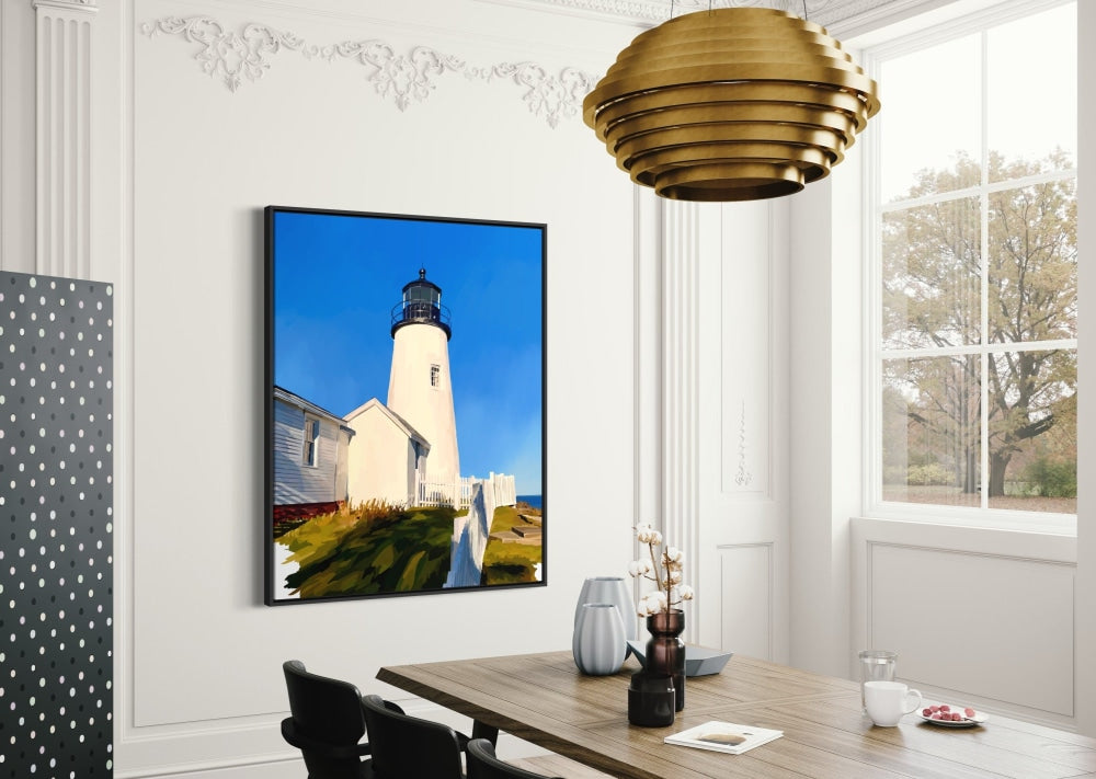 Pemaquid Point Lighthouse Canvas