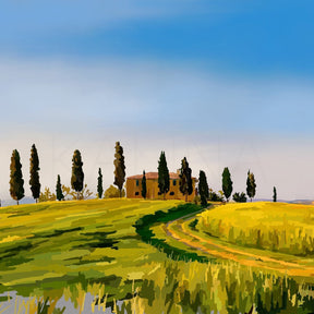 Tuscany I Canvas